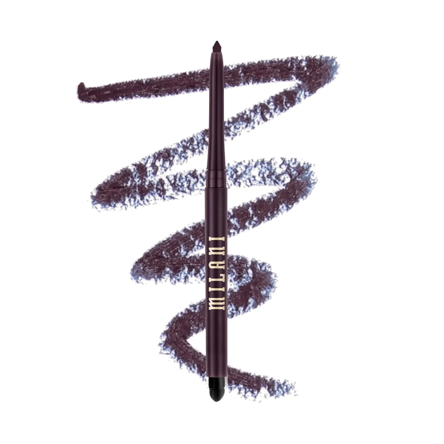 Milani Stay Put Eyeliner - Duchess (0.01 Ounce) Cruelty-Free Self-Sharpening Eye Pencil with Built-In Smudger - Line & Define Eyes with High Pigment Shades for Long-Lasting Wear