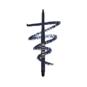 Milani Stay Put Eyeliner - Femme Fatale (0.01 Ounce) Cruelty-Free Self-Sharpening Eye Pencil with Built-In Smudger - Line & Define Eyes with High Pigment Shades for Long-Lasting Wear