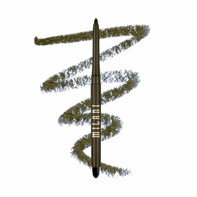 Milani Stay Put Eyeliner - Moss Boss (0.01 Ounce) Cruelty-Free Self-Sharpening Eye Pencil with Built-In Smudger - Line & Define Eyes with High Pigment Shades for Long-Lasting Wear