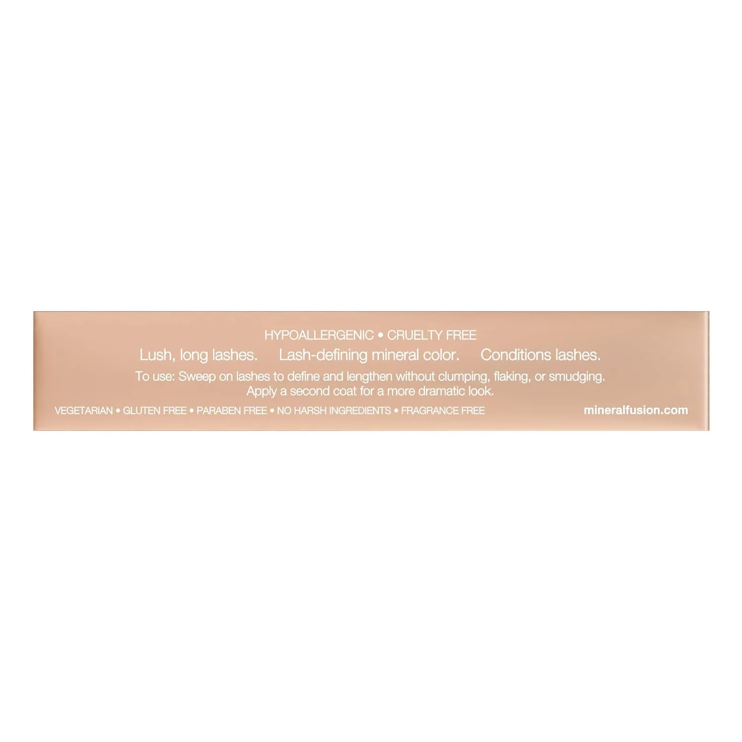 Mineral Fusion Lengthening Mascara, Graphite, 0.57 Fl Oz (Packaging May Vary)