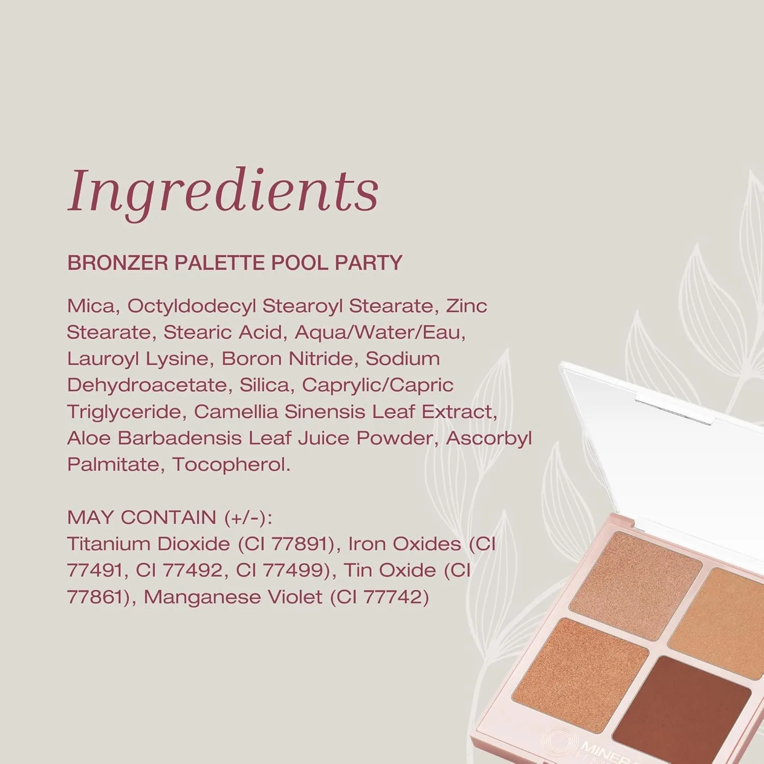 MINERAL FUSION Pool Party Bronzer, 0.45 oz