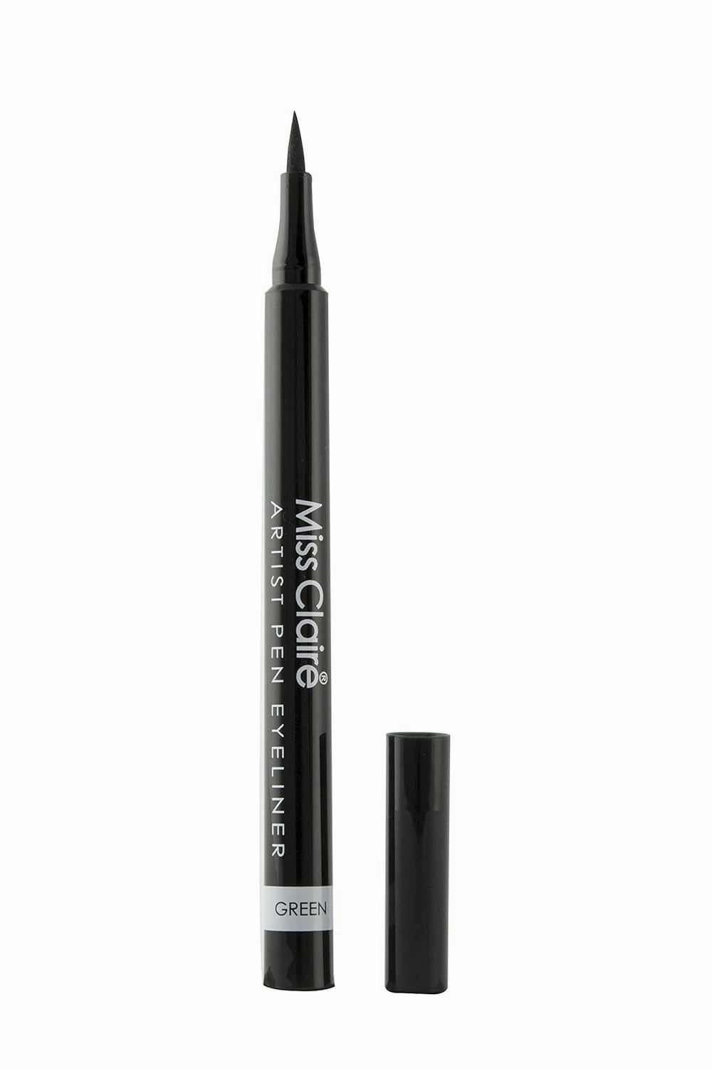 Miss Claire Artist Pen Eyeliner, Green, 1 ml