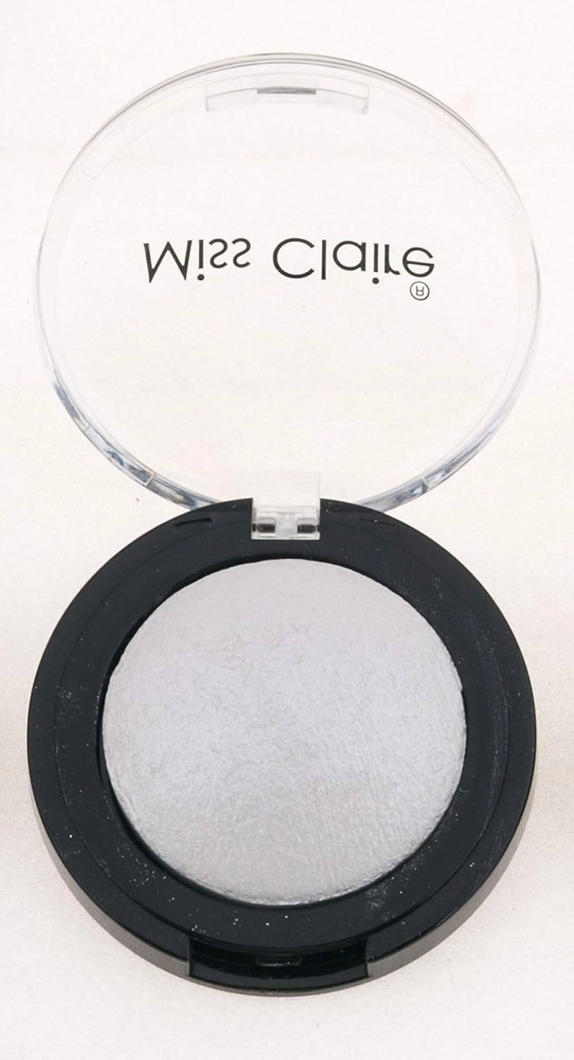 Miss Claire Baked Eyeshadow -07, White, 3.5 g
