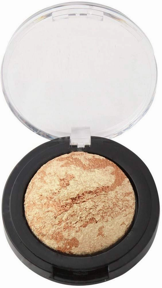 Miss Claire Baked Eyeshadow Duo 08, Gold, 3.5 g