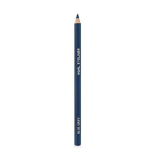 Mode Cosmetics Eyeliner Pencil – Blue Grey – Line, Shape, Define Eyes with Nourishing Color, Aloe Vera & Ecocert Natural Skincare Emollients Sustainable Wood Eye Liner, No Cruelty, Vegan, 1.4g