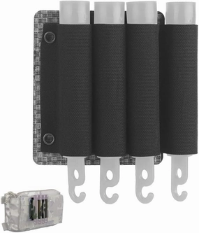 Molle Glow Stick Pouch Organizer Sleeve, Tactical Chem Light Stick Holder Storage Pouch for Tactical Vest Plate Carrier