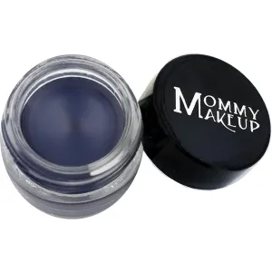 Mommy Makeup Waterproof Stay Put Gel Eyeliner Pot with Semi Permanent Micropigments - Long Lasting, Highly Pigmented Eye Liner, 0.14 oz (Blue Angel)