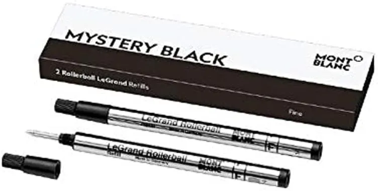 Montblanc - Size F - Black MISTERIO PF - 2x1 Masterpiece LeGrand Rollerball Pen