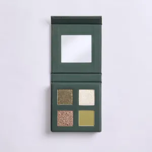 Motives® Enchanted Palette - Eyeshadow Palette with 4 Jewel-Toned and Earthy Green Shades for Dazzling or Natural Looks - Motives