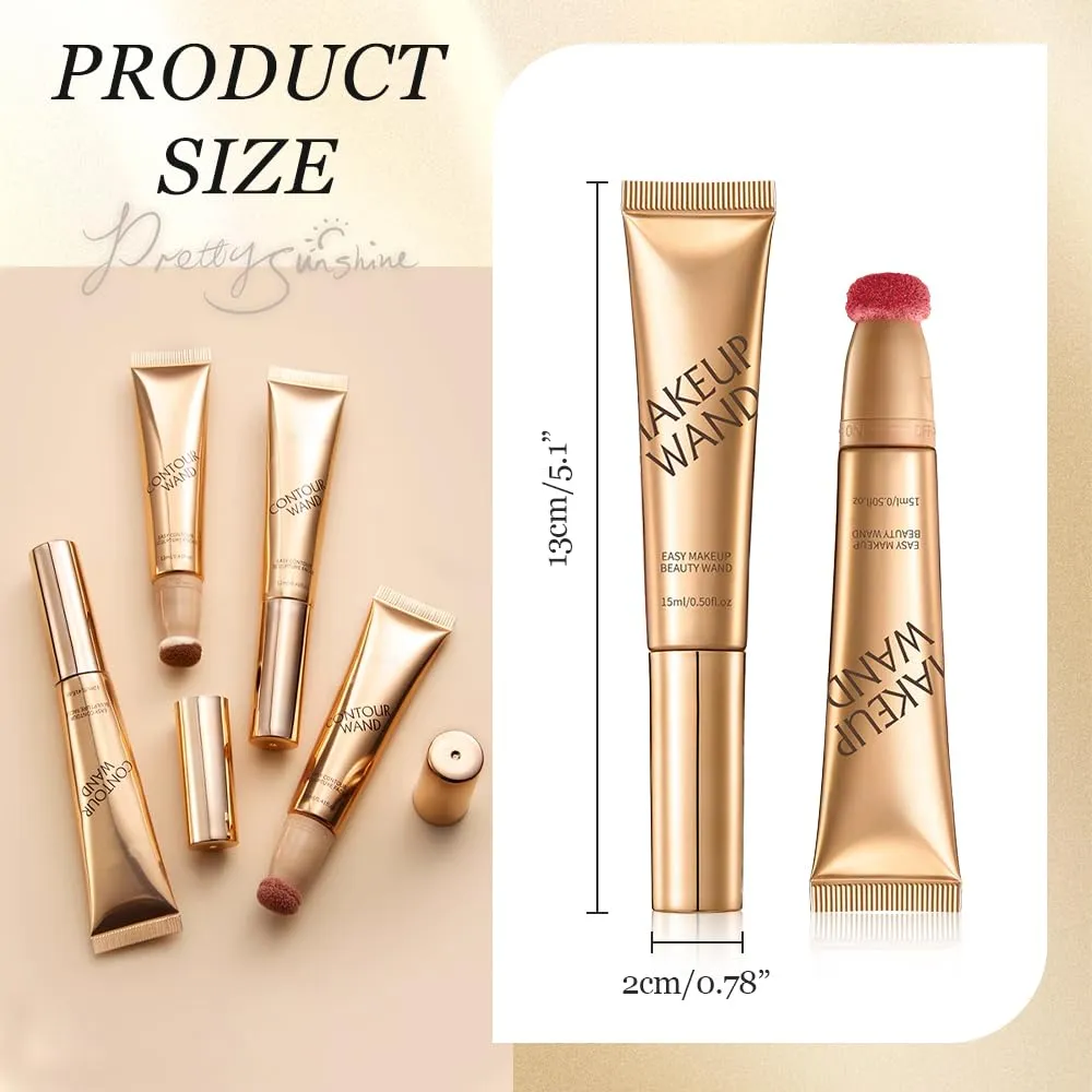 Multi Use Blush Stick for Cheeks, Lips & Eyes – Hydrating, Buildable Cream Blush with Natural, Skin-Like Finish Long Lasting & Easy to Blend Stick for a Radiant Glow (#5, 1)