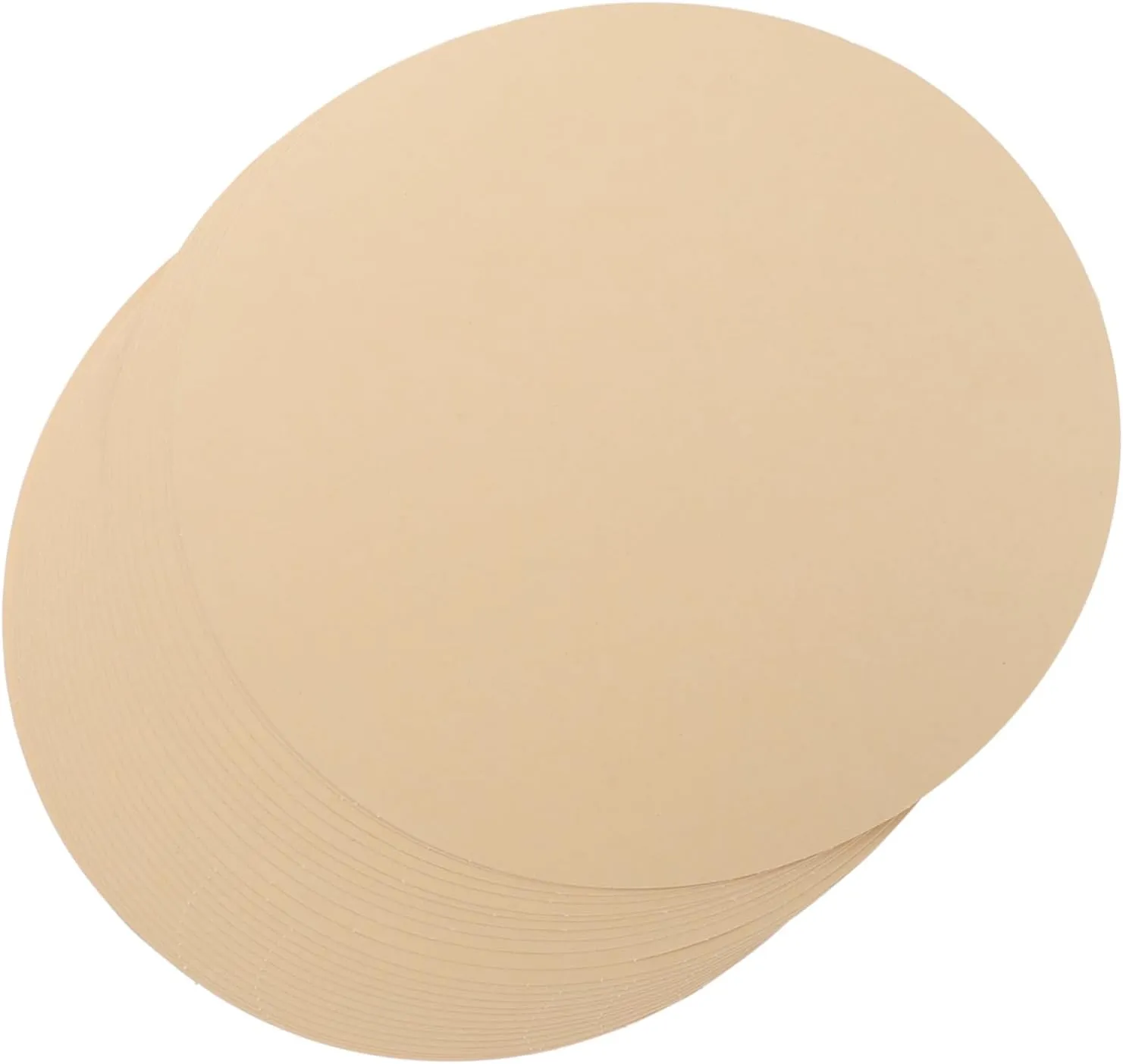 Multicolored Cardstock Paper 50 Pcs Round Diy Painting Sketch Paper Cards Art Card Round Graffiti Cardboard Drawing Hardboards