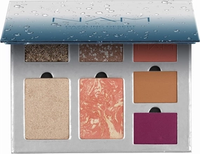 NAM Makeup Dazzling Dessert Eyeshadow Palette with Blush and Highlighter, 17.5g
