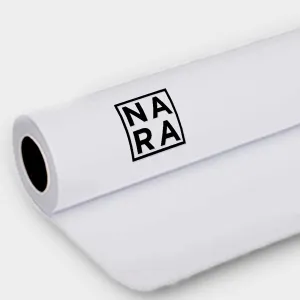 NARA Paper Roll for Alcohol Ink Painting | White | 24 inches x 3 Meter roll | 430 microns | 100% Stain-Free