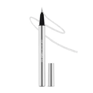 New Eye Sparkle Sketch Eyeliner, Sparkle Silver, Waterproof Glitter, Smudge-Proof, Quick-Dry, 0.6G