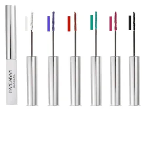 New Upgrade 9 Colors Colored Mascara Set for Eyelashes, Voluming and Lengthening Mascara, Cruelty Free Vegan Eye Makeup, Long-Lasting Curl Mascara, Smudge-Proof Fast Dry, for Women (Six colors set)