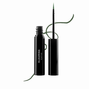 Nouba Gleaming Waterproof Eye Liner - Colorful, Long Lasting Liquid Liner with Ultra-Fine Tip, Green