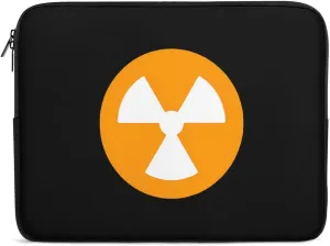 Nuclear Danger Personalized Laptop Bag Business Casual Laptop Cases Slim Computer Bag Briefcase