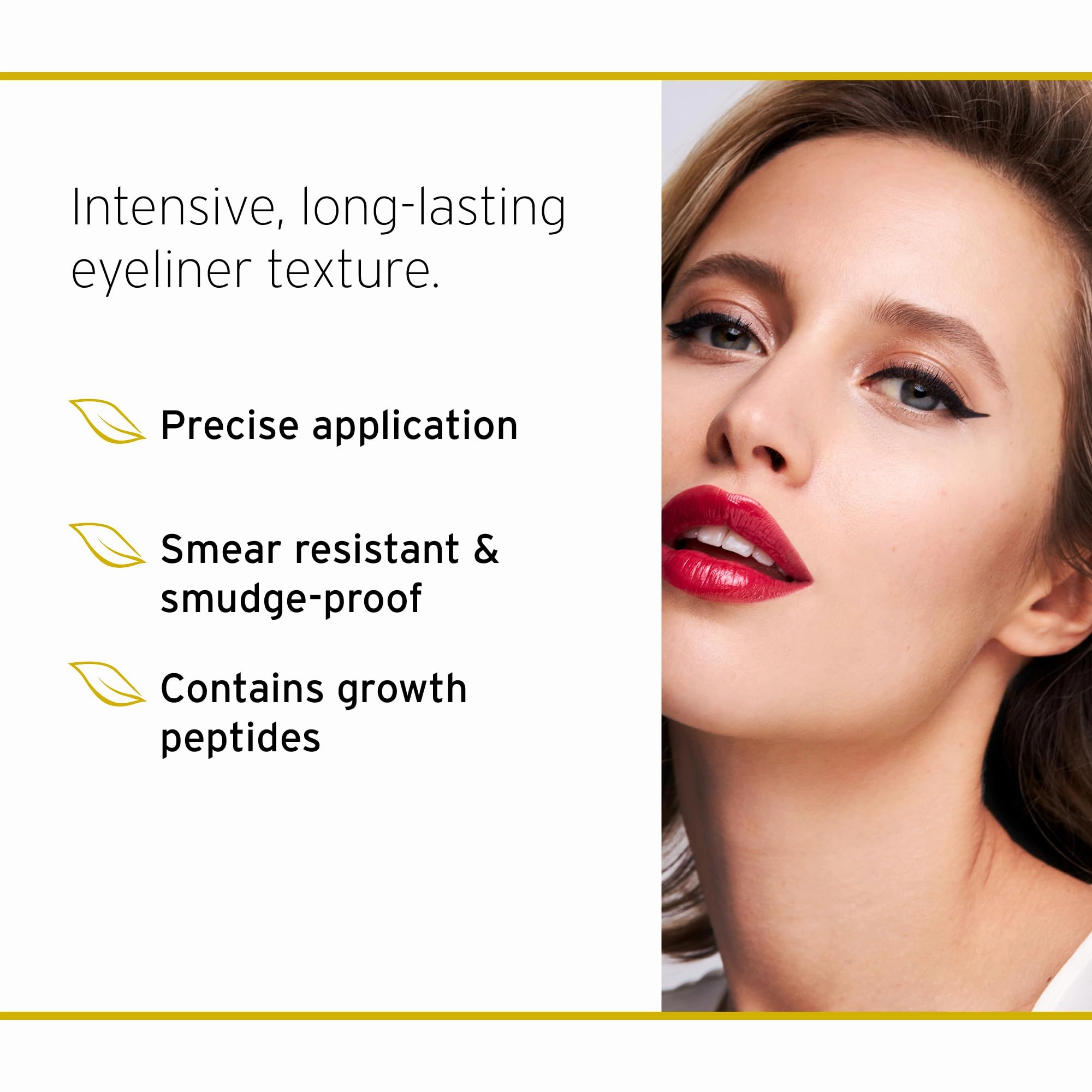 Nutralash Eyeliner Eyelash Formula Black - Liquid Eyeliner with Integrated Eyelash Booster I Quick-Drying, Liquid Eye Liner I Made in Germany I 1.5ml