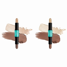 NYX PROFESSIONAL MAKEUP Wonder Stick Face Shaping & Contouring Stick Fair and Universal Light