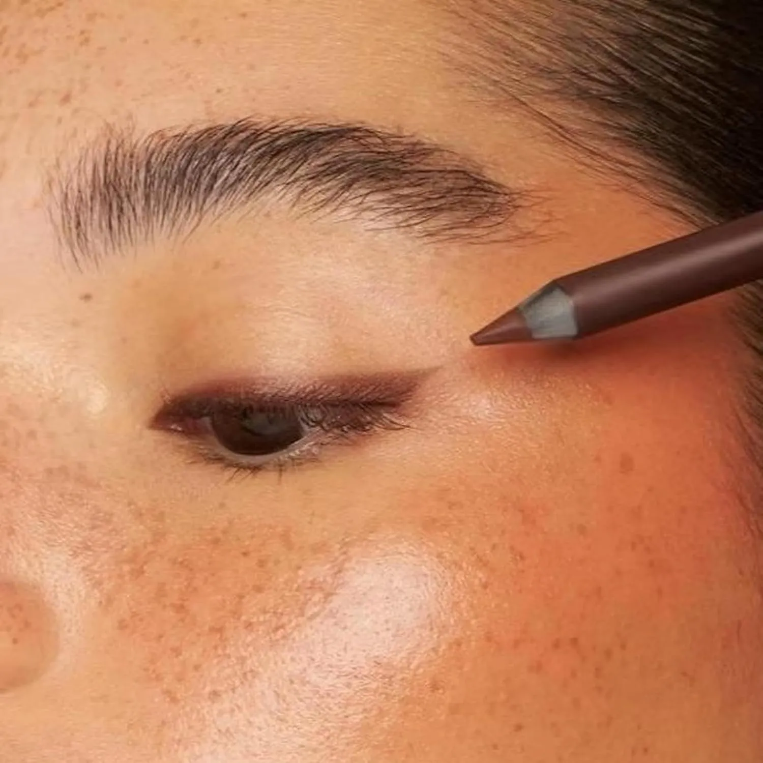 Occasionalous Eyeliner, Occasionalous 24 Hr Waterproof Eyeliner Duo Sharpenable Eye Pencil, Beyond Draw Eyes Liner Gel Pen, 2 In 1 Long-Lasting Eye Makeup, Smooth And Easy to Color (Brown)