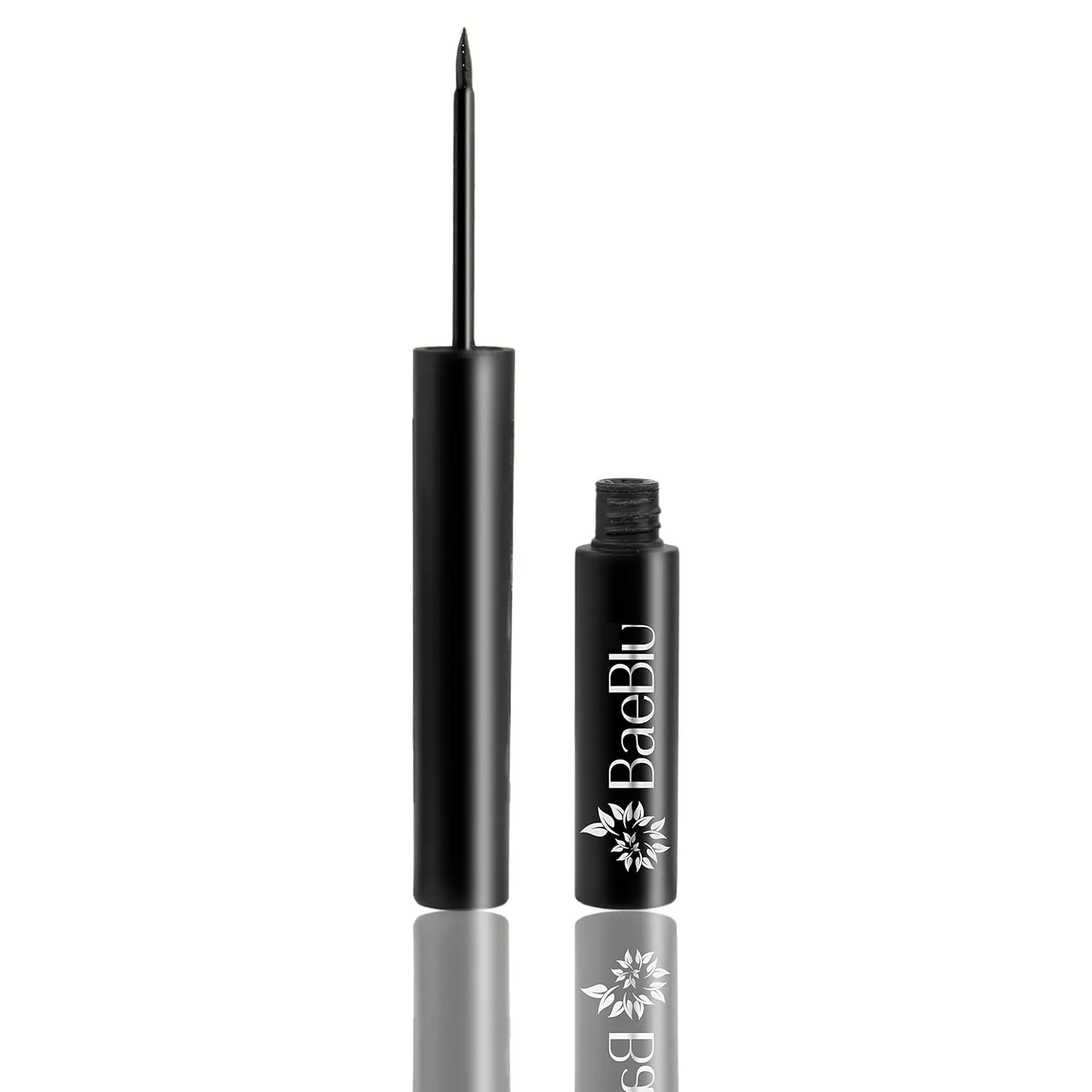 Organic Liquid Eyeliner, 24 Hour Wear, Waterproof, Non-Irritating 100% Natural, Gluten Free, Onyx