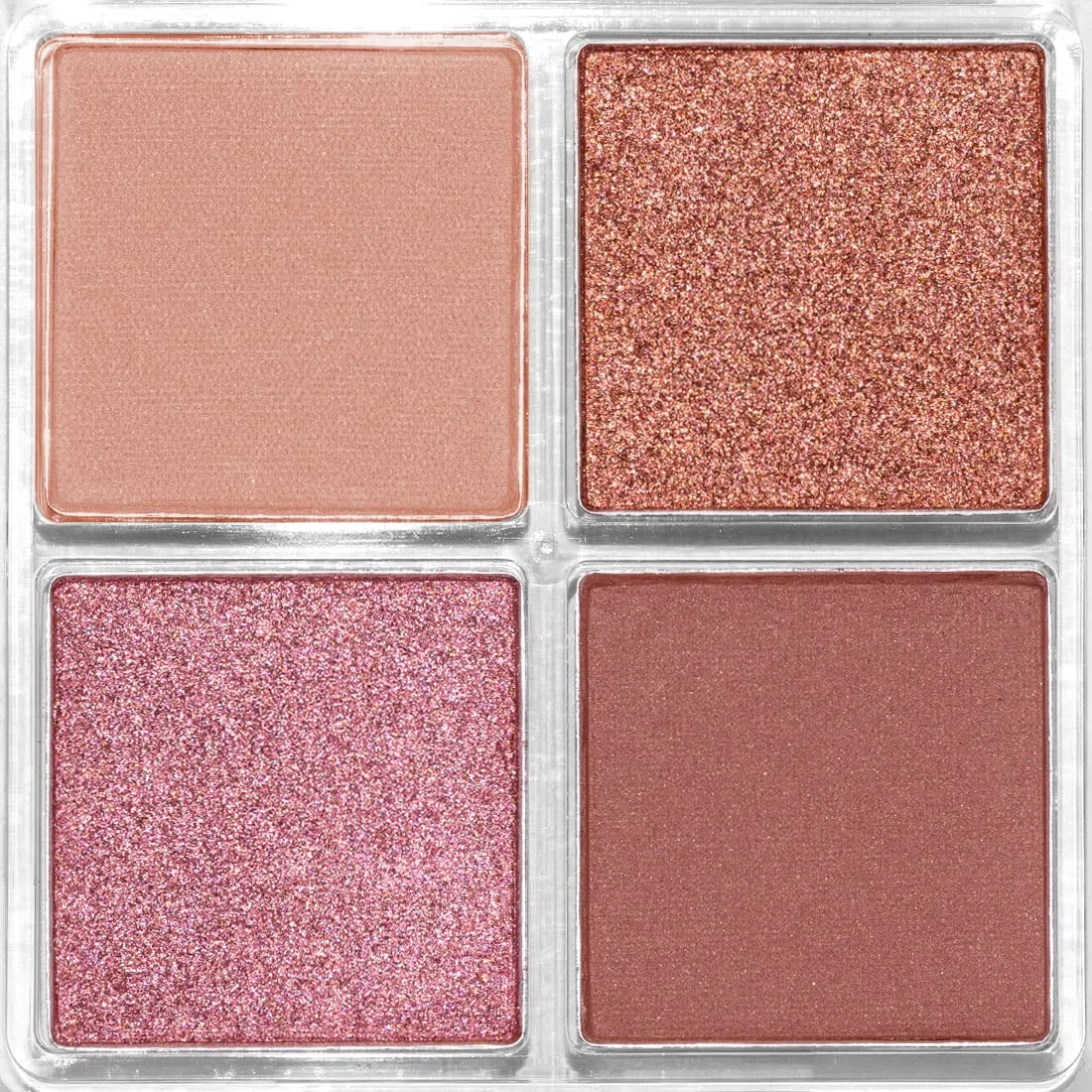 Palladio Eyeshadow Quads, Velvety Pigmented Blendable Matte, Metallic & Shimmer Finishes, Creamy Formula, Four Way Quad Eye Shadow Palette, Talc-Free (Gossip Girl)
