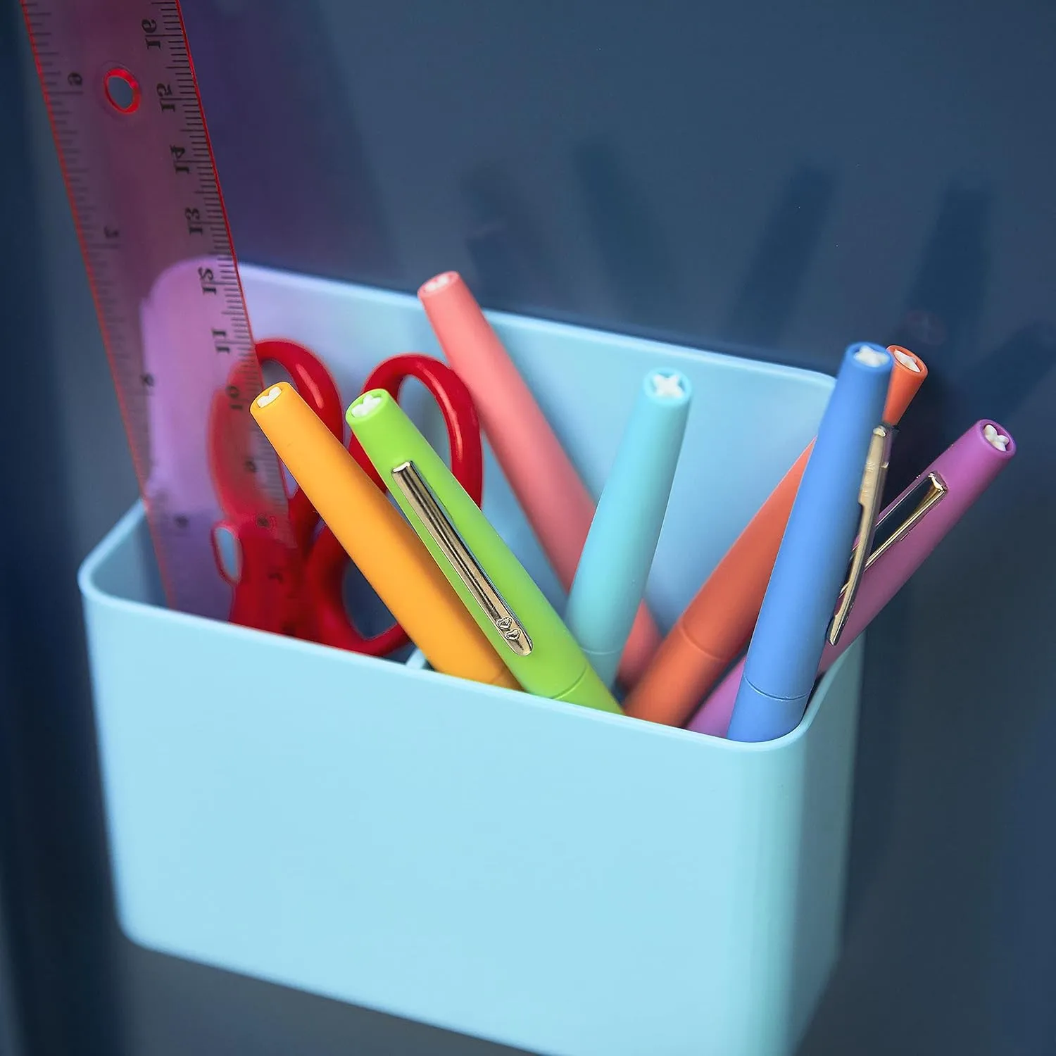Paper Mate Flair Felt Tip Pens, Medium Point (0.7mm), Red, 12 Count
