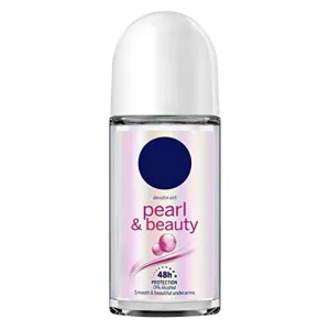 Pearl and Beauty 50ml Deo Roll On | With Pearl Extracts & Avocado Oil| 72 H Smooth & Beautiful Underarms | 0% Alcohol | For Women