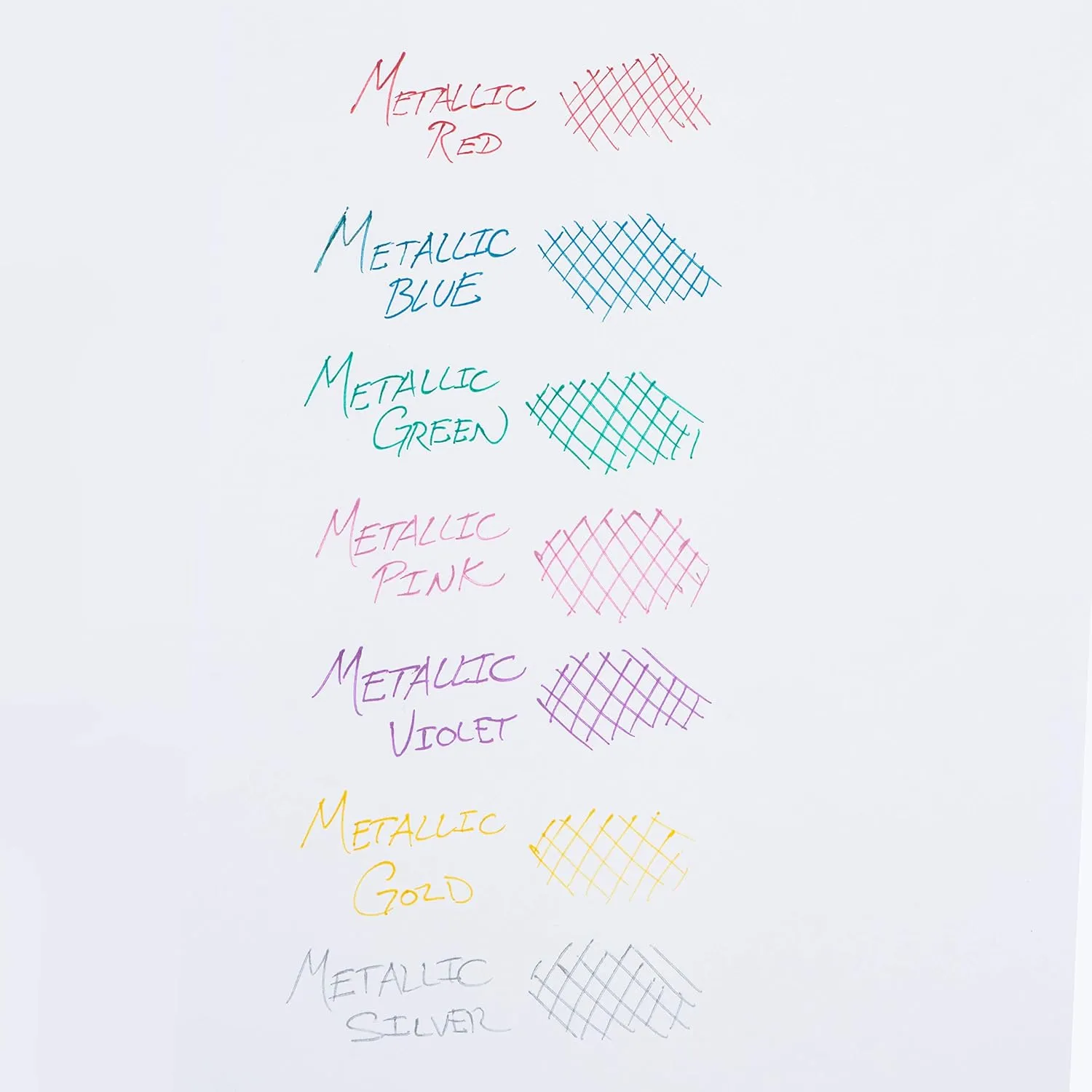 Pentel Sunburst Metallic Gel Pen, 0.8mm Tip Writes 0.4mm Line, Blue/Transparent Barrel Blue Ink, Box of 12 (K908-MC)