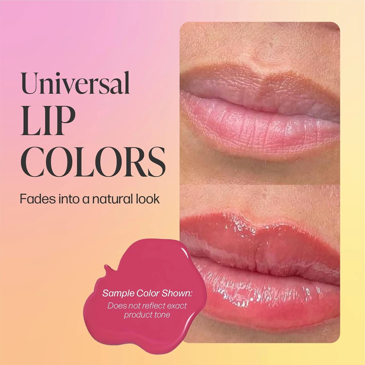 Perma Blend - French Fancy - Pink Tattoo Ink for Permanent Makeup - Lip Blush Microblading Ink to Enhance Color - Lip Blushing & Tattoo Supplies - Vegan (0.5 oz)