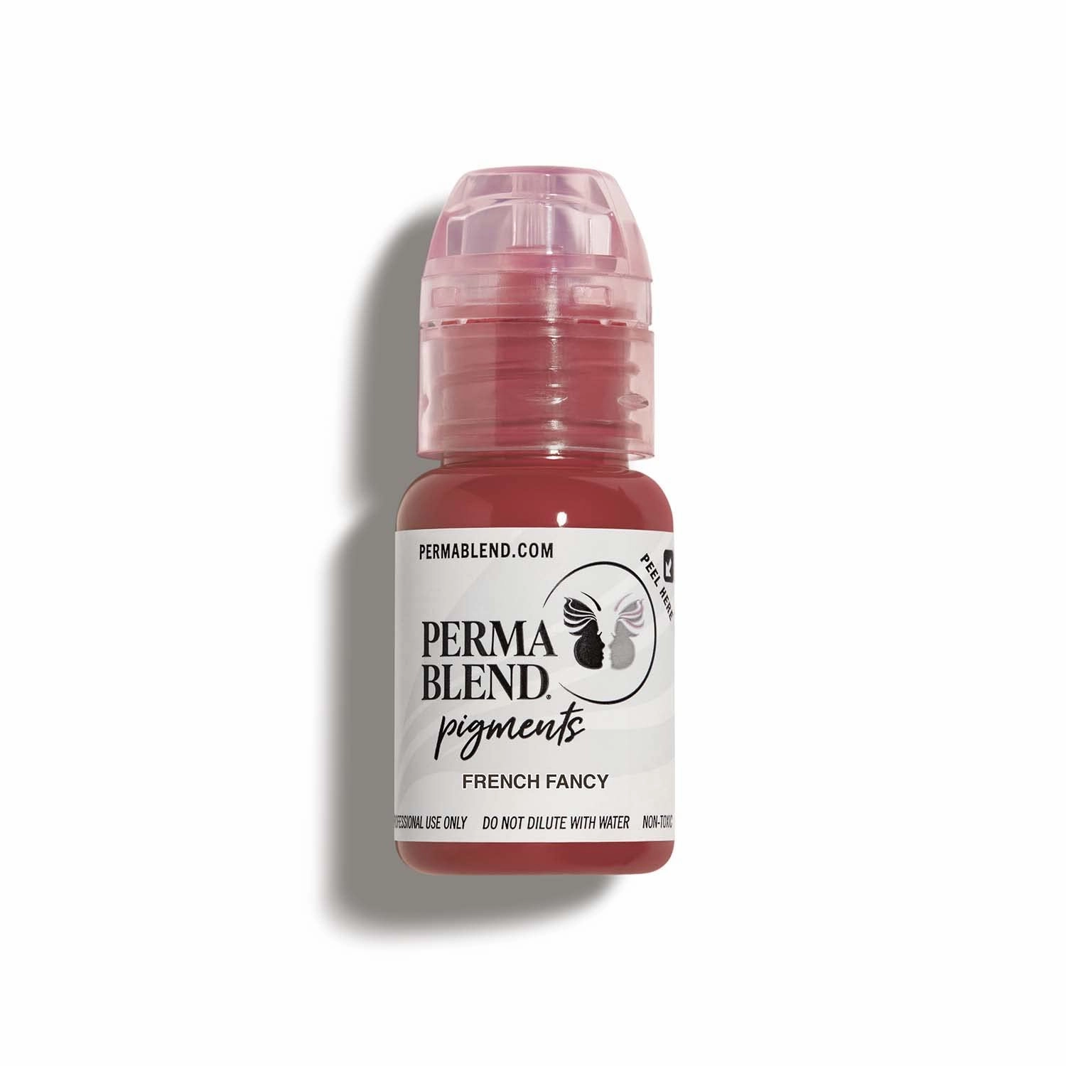 Perma Blend - French Fancy - Pink Tattoo Ink for Permanent Makeup - Lip Blush Microblading Ink to Enhance Color - Lip Blushing & Tattoo Supplies - Vegan (0.5 oz)
