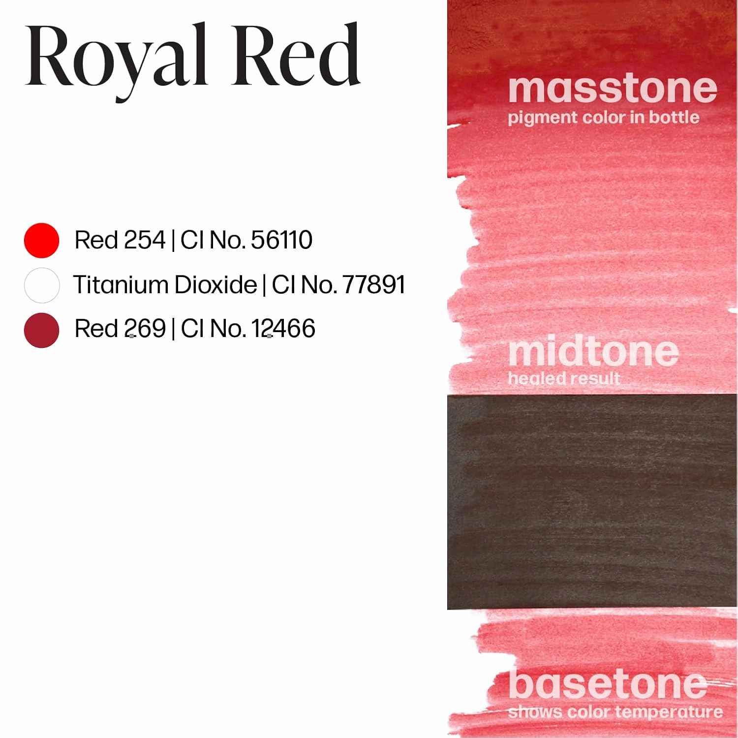 Perma Blend - Royal Red - Red Tattoo Ink for Permanent Makeup - Lip Blush Microblading Ink to Enhance Color - Lip Blushing & Tattoo Supplies - Vegan (0.5 oz)