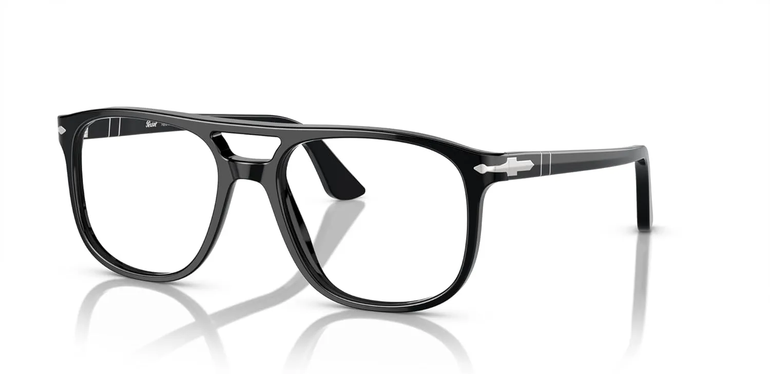 Persol Men's Po3329v Greta Aviator Prescription Eyewear Frames