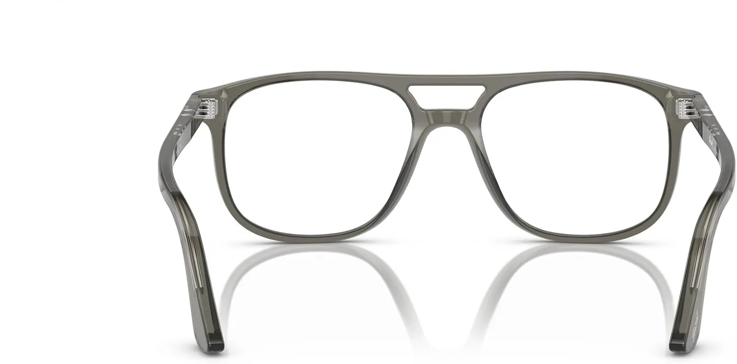 Persol Men's Po3329v Greta Aviator Prescription Eyewear Frames