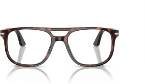 Persol Men's Po3329v Greta Aviator Prescription Eyewear Frames