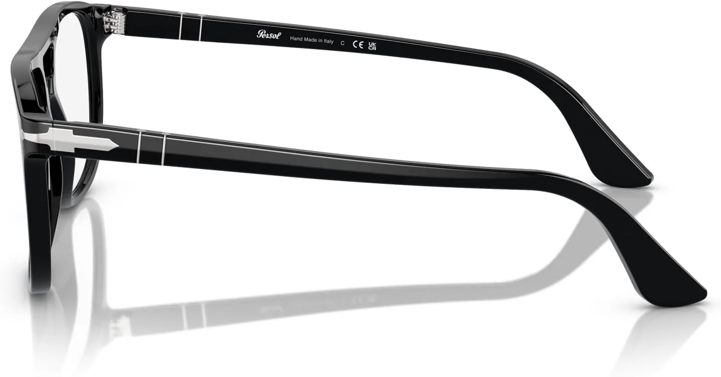 Persol Men's Po3329v Greta Aviator Prescription Eyewear Frames