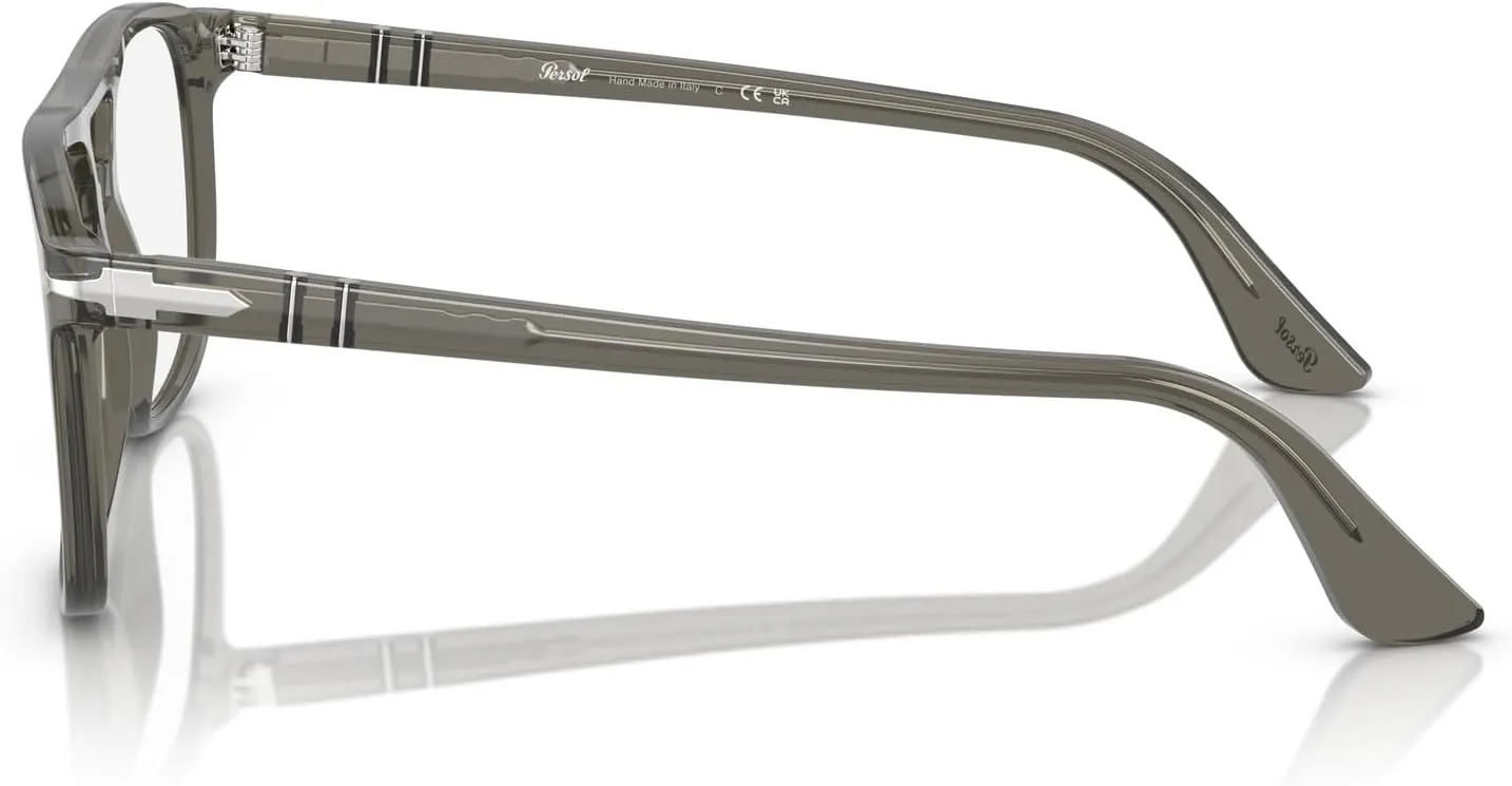 Persol Men's Po3329v Greta Aviator Prescription Eyewear Frames
