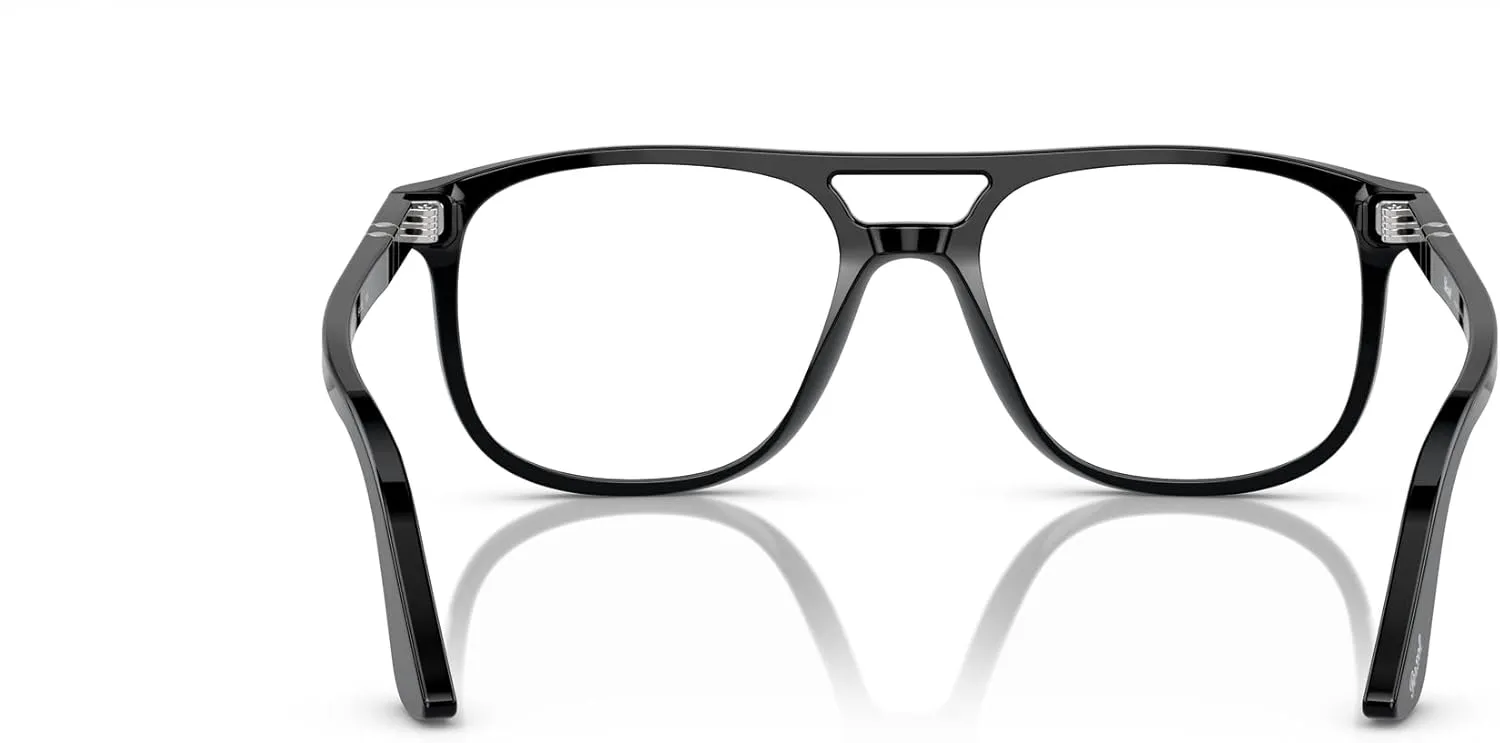 Persol Men's Po3329v Greta Aviator Prescription Eyewear Frames