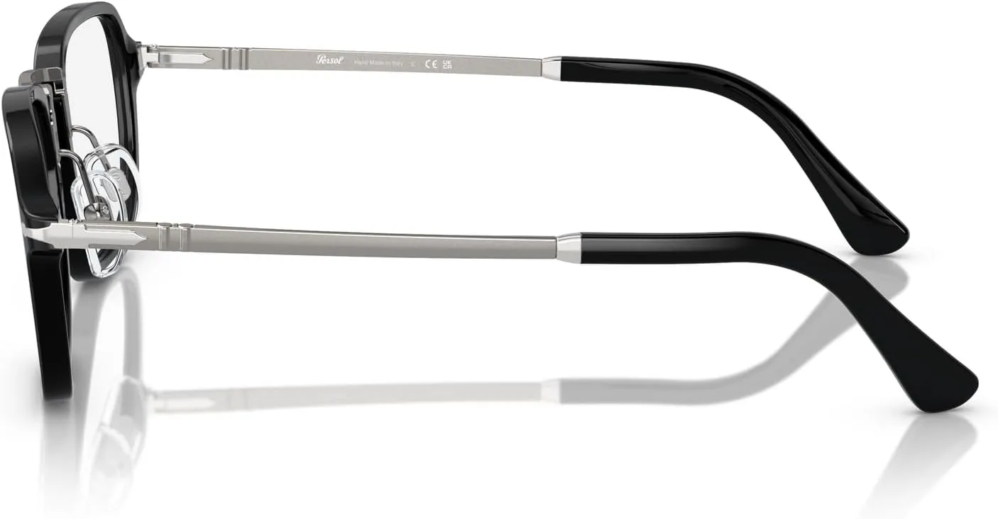 Persol Men's Po3331v Rectangular Prescription Eyewear Frames