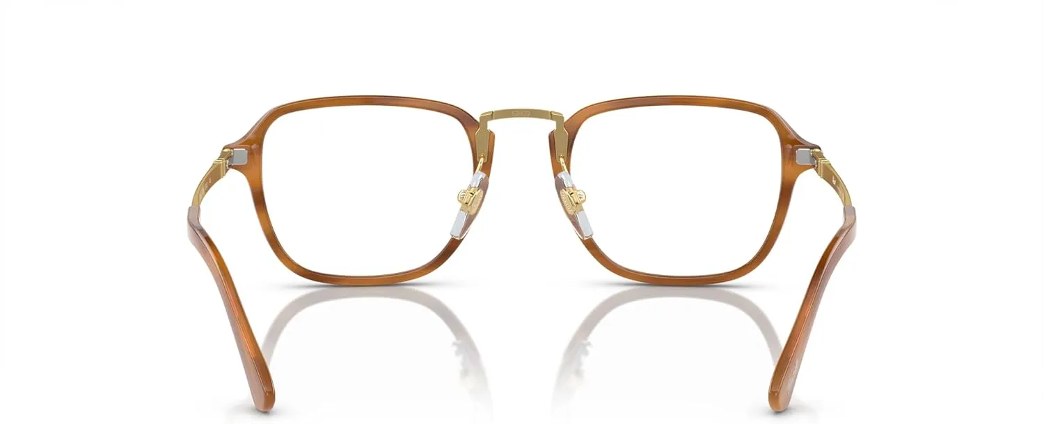 Persol Men's Po3331v Rectangular Prescription Eyewear Frames