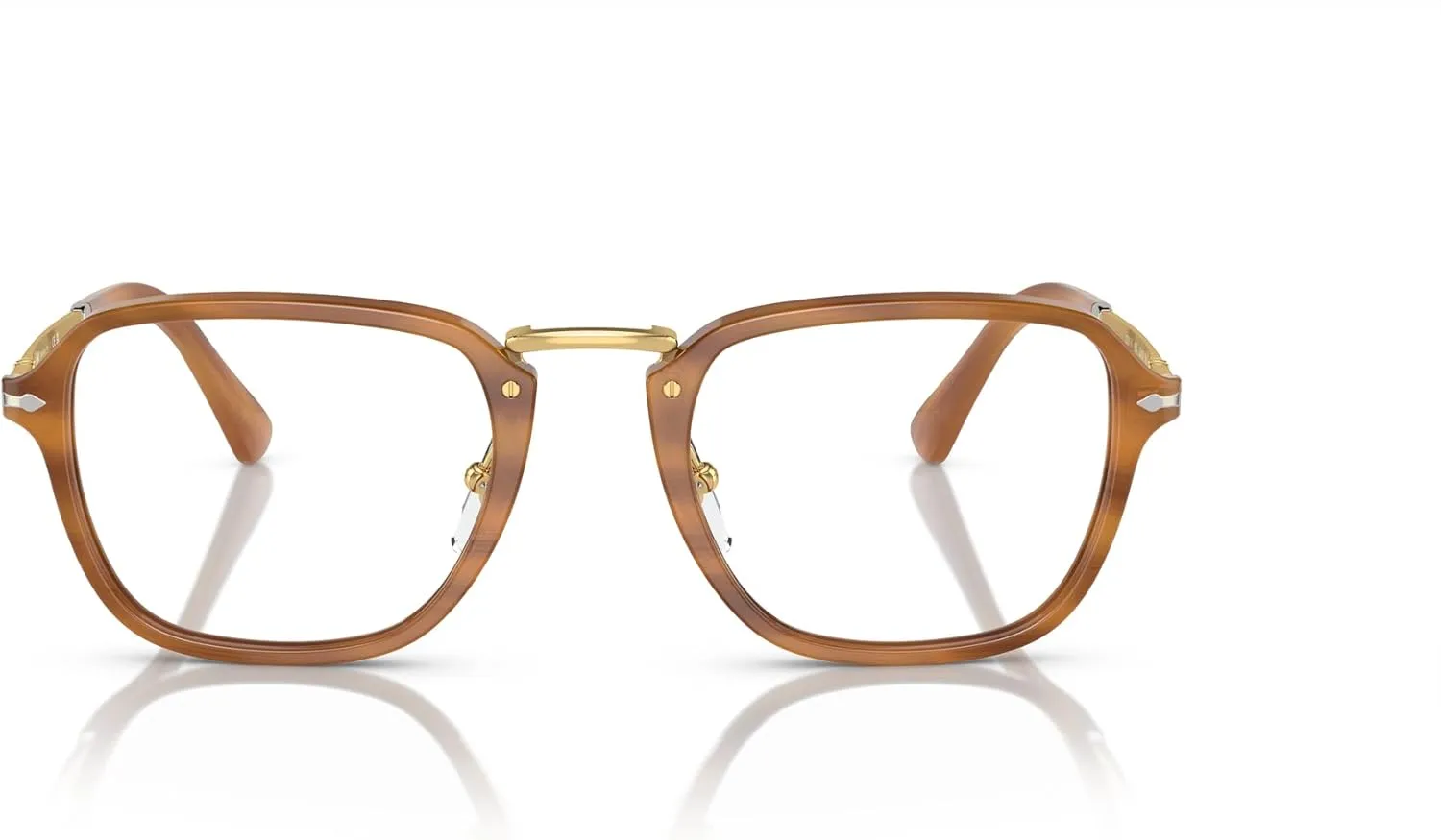 Persol Men's Po3331v Rectangular Prescription Eyewear Frames