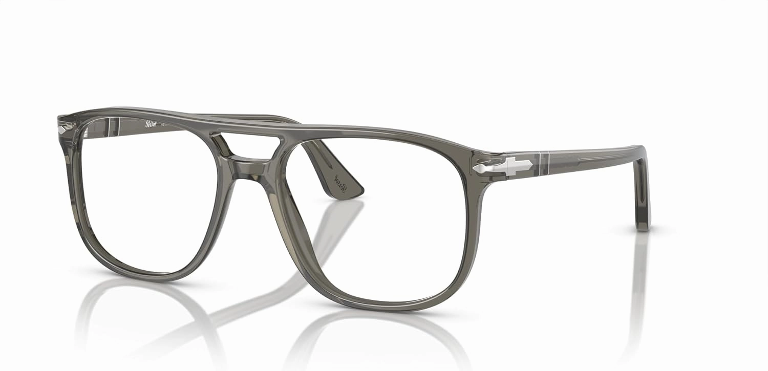 Persol Men's Po3329v Greta Aviator Prescription Eyewear Frames