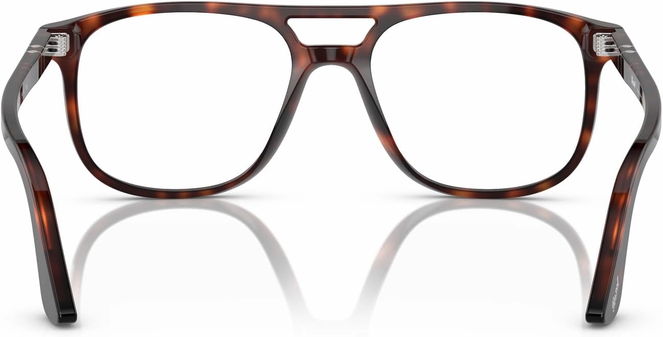 Persol Men's Po3329v Greta Aviator Prescription Eyewear Frames