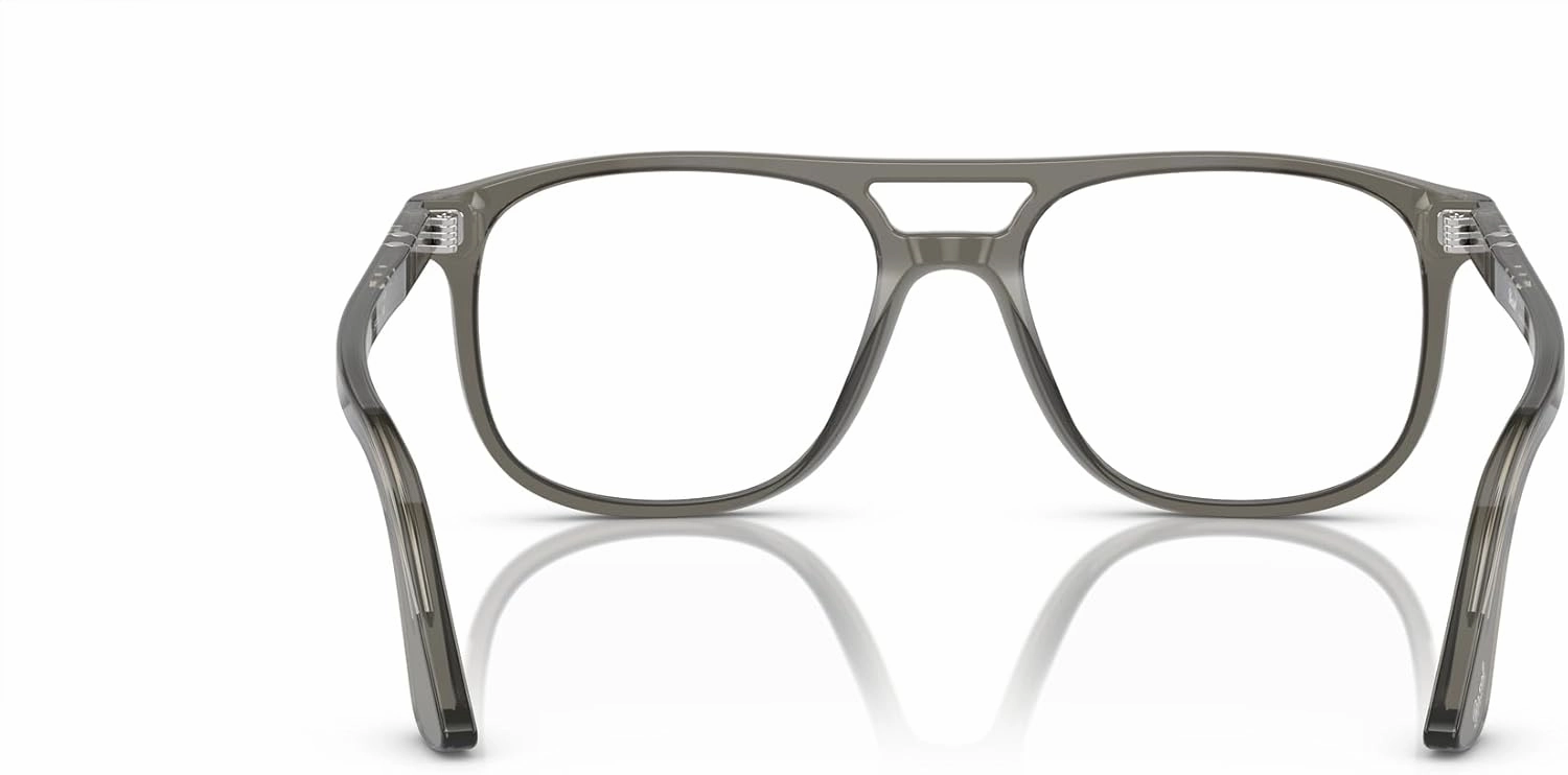 Persol Men's Po3329v Greta Aviator Prescription Eyewear Frames