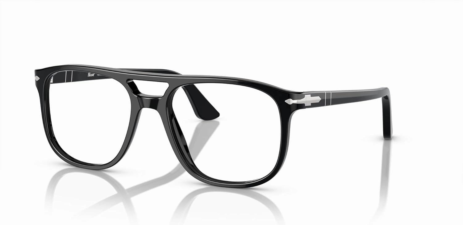 Persol Men's Po3329v Greta Aviator Prescription Eyewear Frames