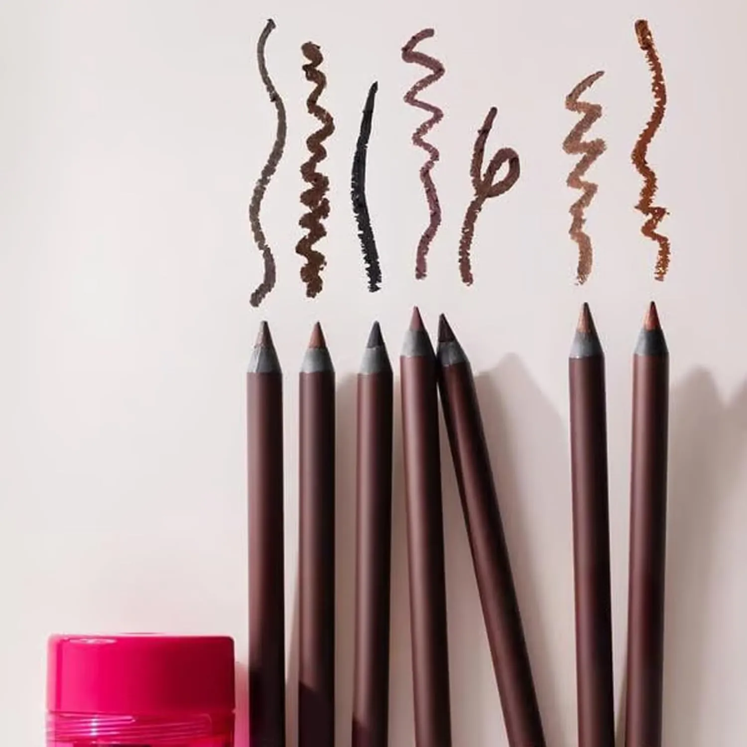 Persona Eyeliner Pencil Waterproof, 24 HR Waterproof Eyeliner Duo Sharpenable Eye Pencil, No Smudging, Fading, 2 in 1 Eye Liner and Eyebrow Pencils, Smooth and Easy to Color (Brown Stone)