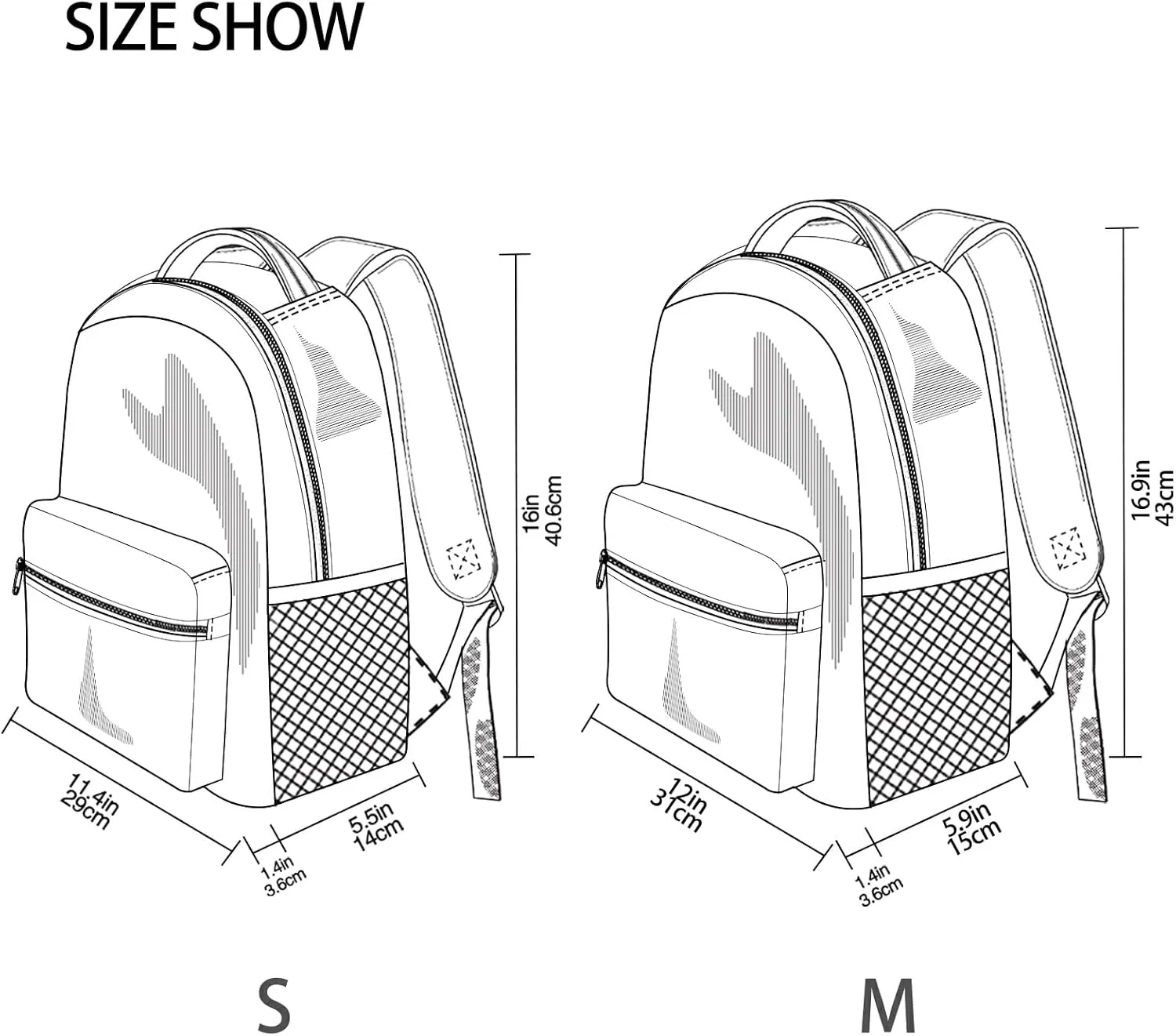 Pfrewn Kids Backpack for Girls Boys Camouflage Retro Backpacks Vintage Duck Hunter Lightweight School Bag 16"