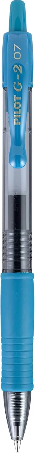 Pilot, G2 Premium Gel Roller Pens, Fine Point 0.7 mm, Assorted Colors, Tub of 36