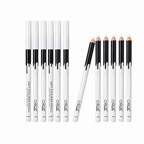 Pistro Bulk 12pcs Professional Long Lasting Eyeshadow Eyeliner Pencil Highlighting Stick Cosmetic Kit