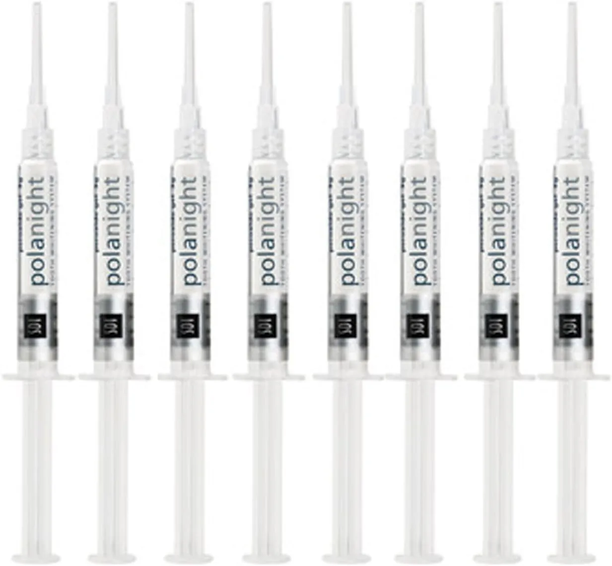 Polanight 16% 8 Syringe Pack Teeth Whitening/Bleaching Gel Like Opalescence
